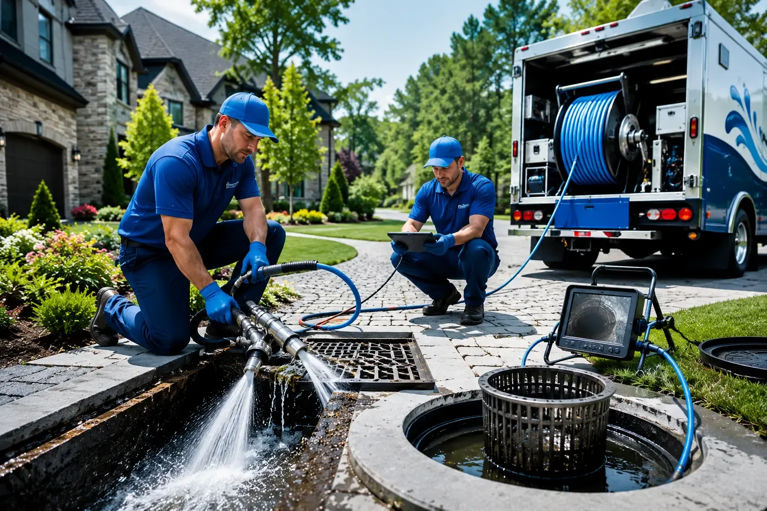 Local outdoor drain cleaning professionals in New Harmony, UT